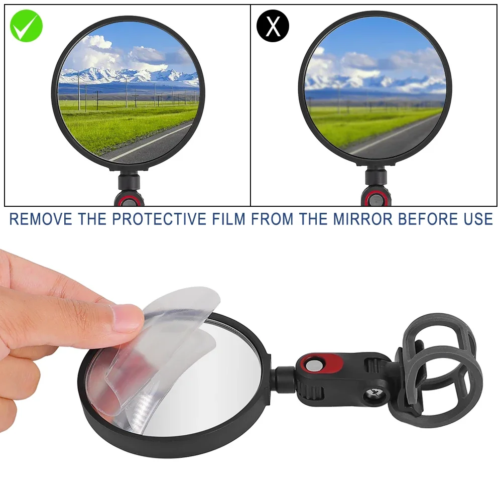 Für Ninebot Rückspiegel MAX G3 G2 G30 ZT3 Pro GT3 F3 E2 F2Pro F2Plus C2Pro E8 F40 P100 Elektrische Roller Rückspiegel – Detail 5