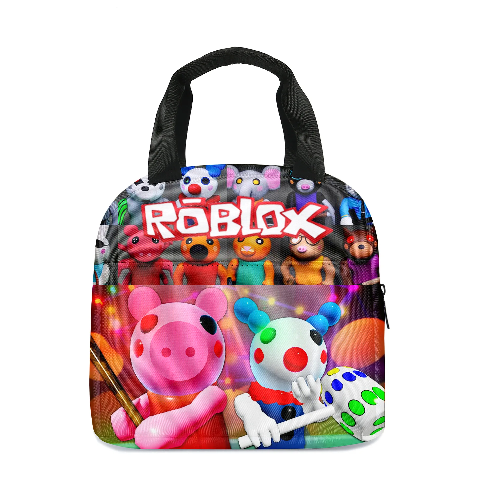 Três peças Roblox Jogo Circundante Masculino e Feminino Estudantes Ombro  Único Ombro Lápis Bag Middle School Student Bag - AliExpress