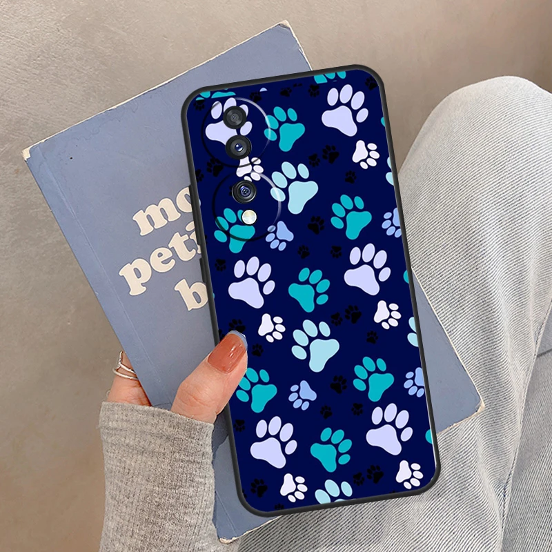 Dog Paw Print Phone Case - Cute Protective Cover for Honor Magic and Pro Series