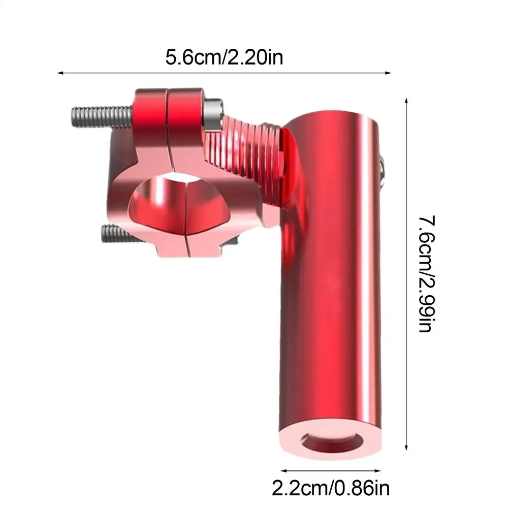 Handlebar Bracket For Motor Aluminum Handlebar Extender Clamp Mount Bracket Spotlight Rise Up Motorcycle Accessories Mount