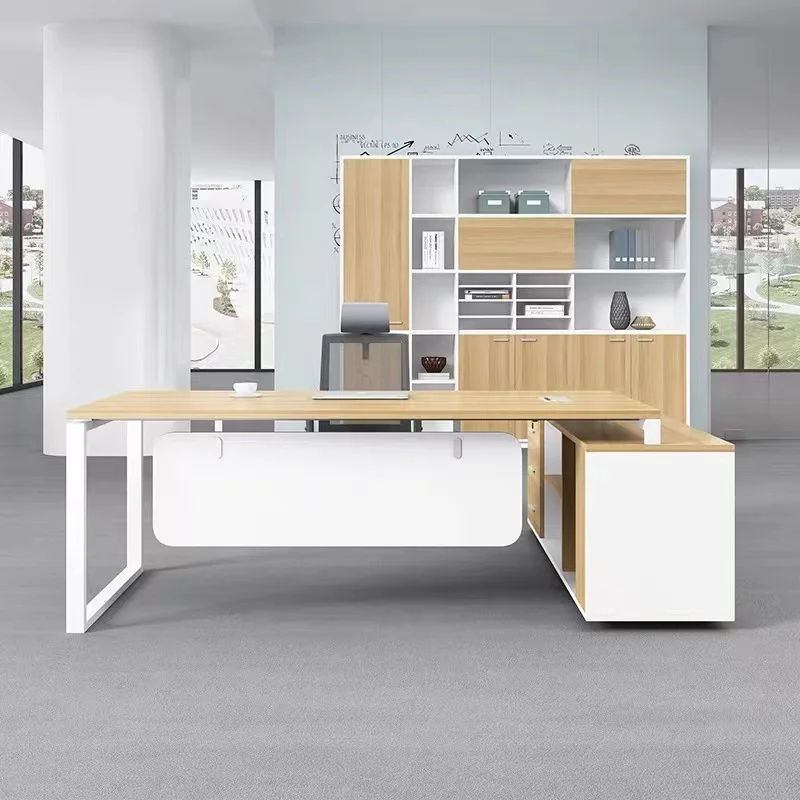 Computer Writing Desk Work Workstation Reception Office Desks Students Counter Vanity Scrivanie Per Ufficio Modern Furniture