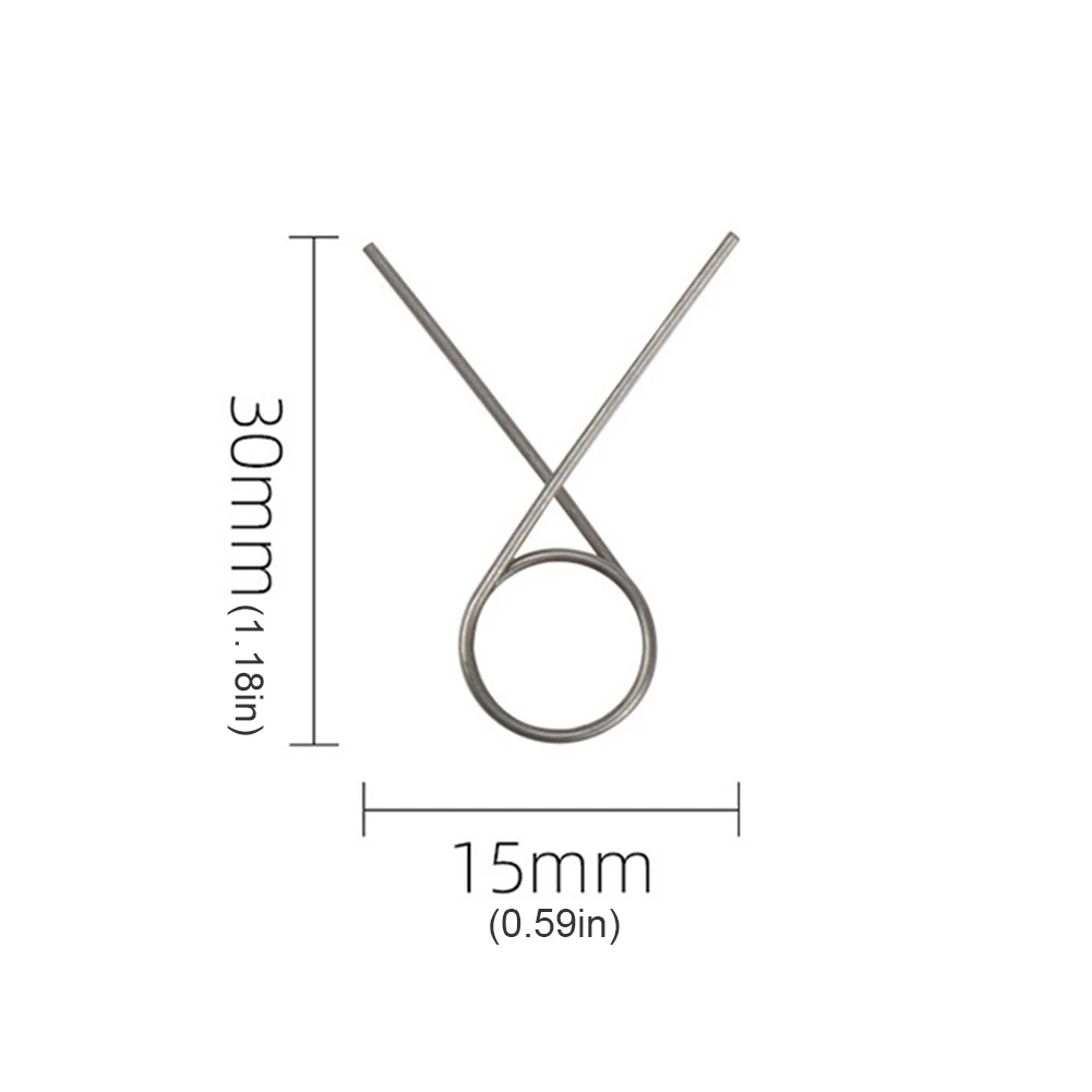 10Pcs Car Torsion Springs Gearshift Alloy Auto Gear Mechanism Module Mini Gear Mechanism Torsion Spring for BMW 1 2 Series X1 X3