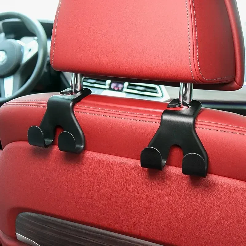 1 Pcs Hooks for Bags Car Clips Front Seat Headrest Organizer Holder Auto Fastener Hangers Car Storage Interior Accessories
