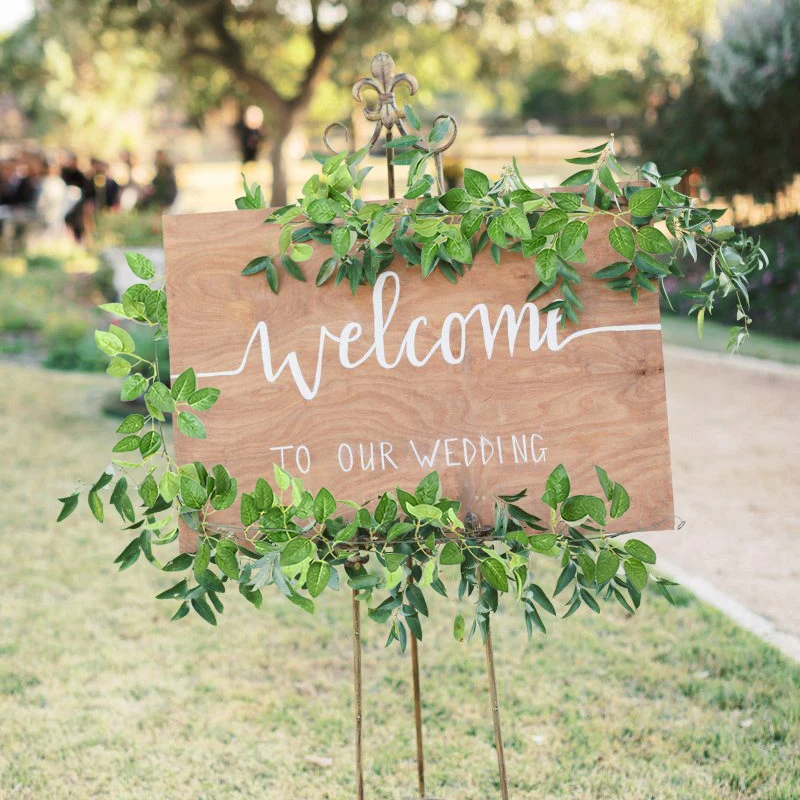 Recinzione Artificiale Con Fiori, CAASFOOY Decorazione Finta Foglia Di - Foto 2