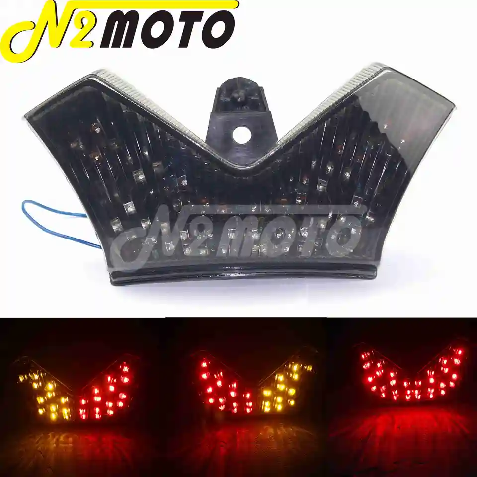 Fanale posteriore freno per KAWASAKI NINJA ZX-14 06-11 ZX14R 12-17 moto plastica luci posteriori posteriori gruppo LED indicatore sterzo  201355758