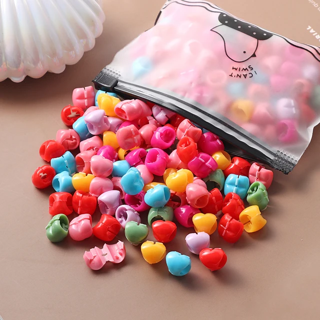 40Pcs Girls Colorful Hair Clips Flower Star Mickey Cute Small Hair Claws Kids Sweet Hairpins Cartoons Fashion Hair Accessories style-18