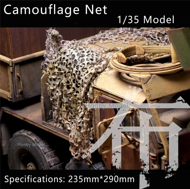 Camouflage Net Masking Cloth Military Model Combat Vehicle Tank Scene Making Ultra-thin Fabric Hobby Building Tools 1/35 1/16 1