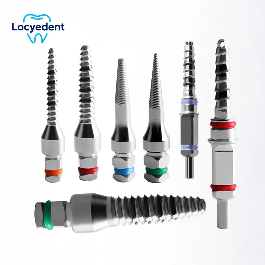 5PCS Dental Fixture Remover Screw Broken Implants Pick Up Extractor Fractured Failed SOS Screw Marginal Bone Loss Tool Dropshipp