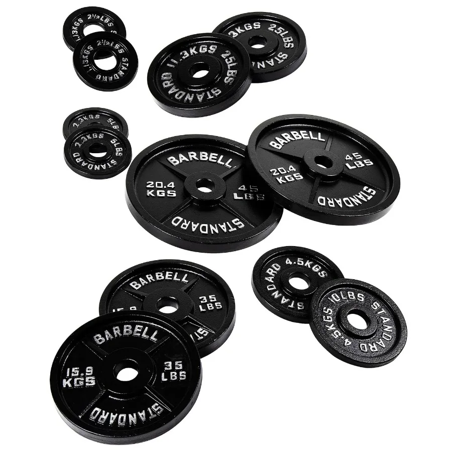2Inch Cast Iron Weight Plate for Strength Training Weightlifting in Multiple Sizes: Durable PrecisionEngineered Fitness Equipme