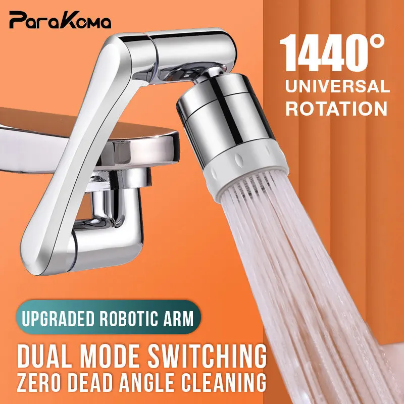 A-o-inoxid-vel-torneira-aerador-universal-1440-rotativa-torneira-de-gua ...
