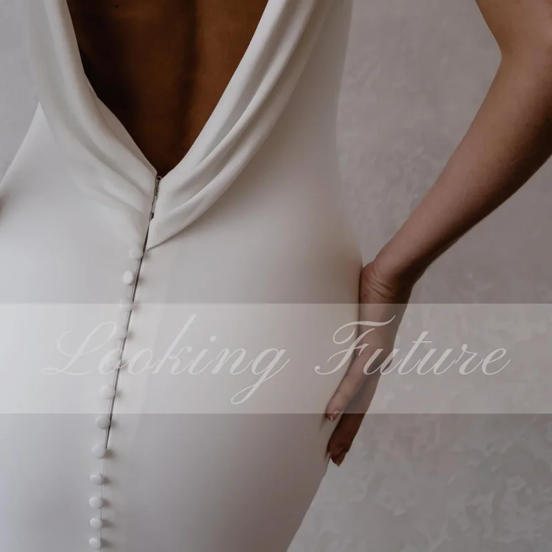 Рисунок 5 - Женское платье-Русалка со съемным шлейфом