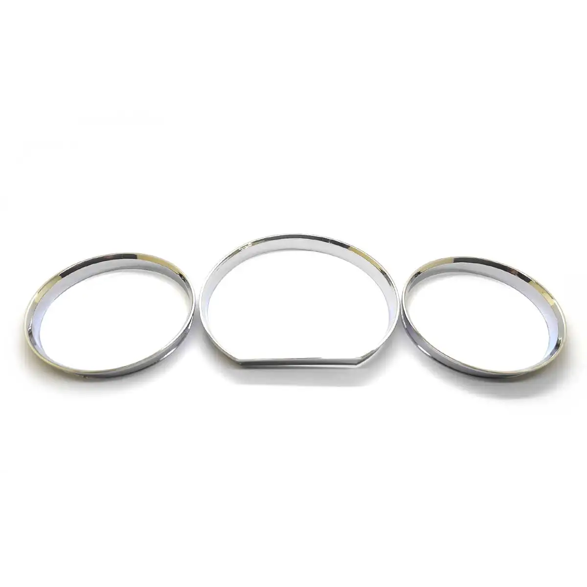 Speedometer Gauge Dial Rings  Bezel Trim Rings For Mercedes Benz W124 1984-1995 W126 1979-1991( Chrome  Silver )