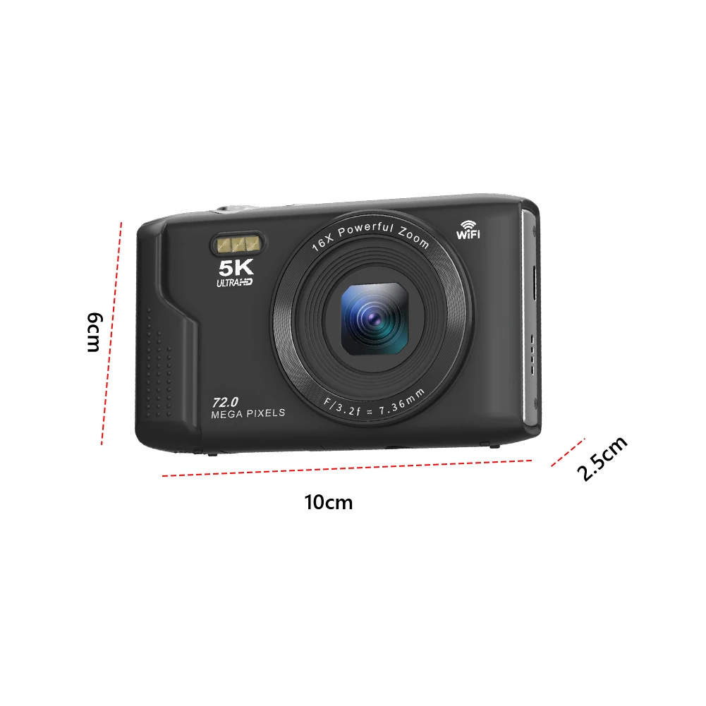 5K Vlogging Camera 5