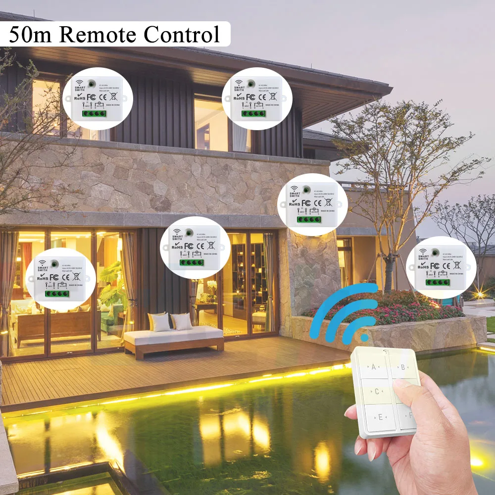 interruptor de parede magnetica controle remoto lampada 02