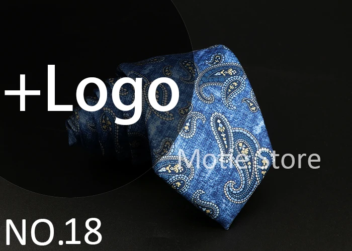 Neue modische Herren-Krawatten mit Box, blaue Krawatte, grüne, orangefarbene Krawatten für Herren, Paisley-Blumenmuster, passend für Hochzeit, Arbeitsplatz, Anzug, Hemd – Detail 20