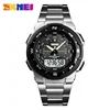 SKMEI 1370 Quartz Mens Watch Fashion Men's Wristwatch Stopwatch Chronograph Sport Waterproof Men Watches Reloj Masculino 1454 1