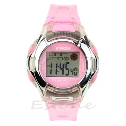Waterproof Multifunction Sport Electronic Digital Wrist Watch For Child Boy Girl