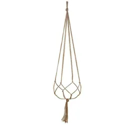 Macrame Plant Hanger Set - Vintage Rope Basket for Indoor and Outdoor Use (1PC)