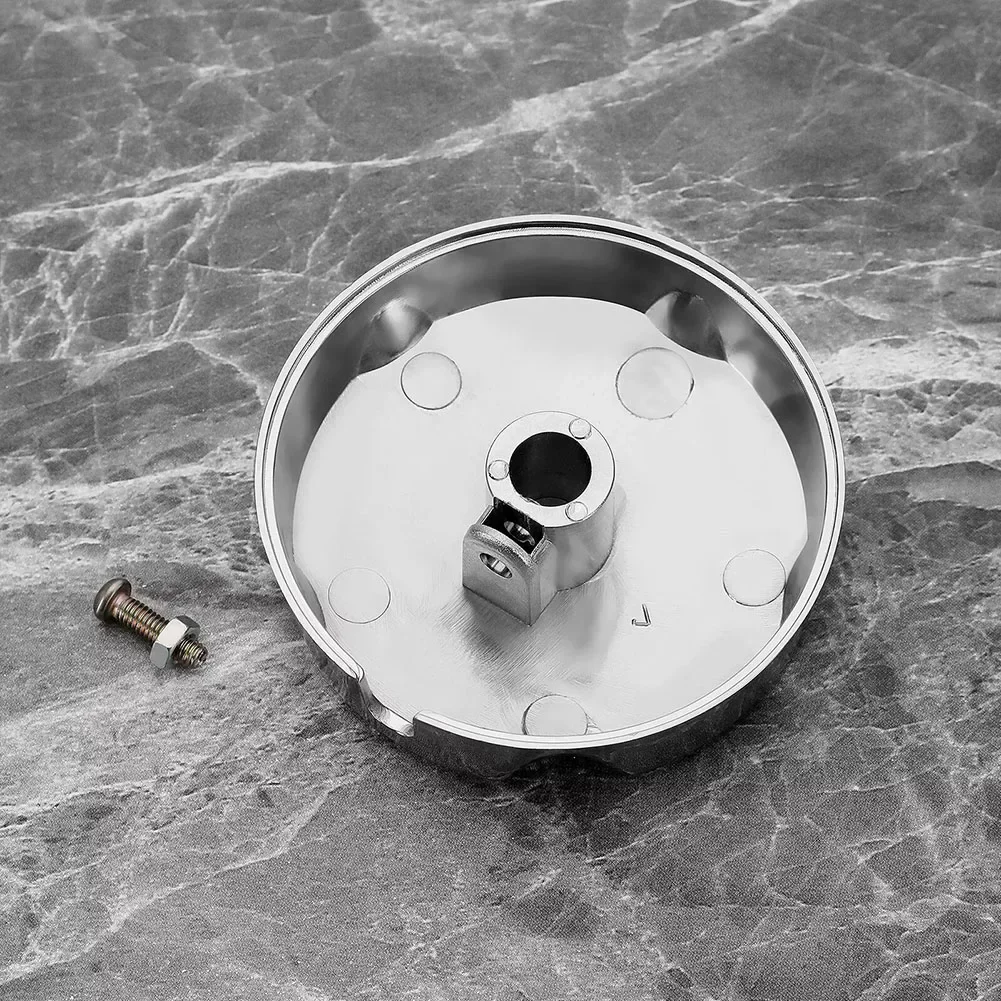 Bathtub Knob Bath Control Knob Aesthetic Appeal Chrome Finish Easy To Install Indented For Easier Grip Modern Touch bathtub control knob