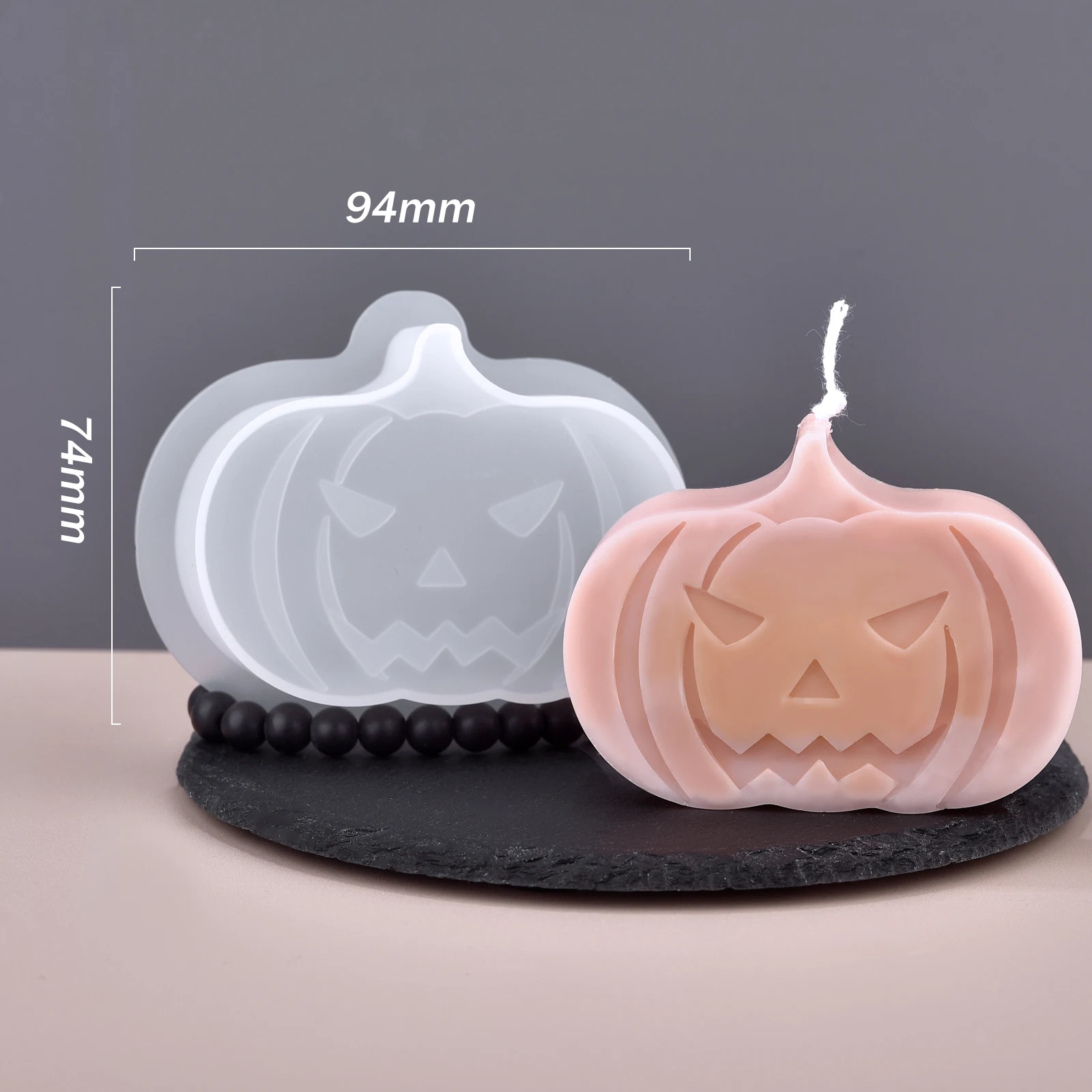 Lot De 4 Moules En Silicone Sur Le Thème D'Halloween En Forme De