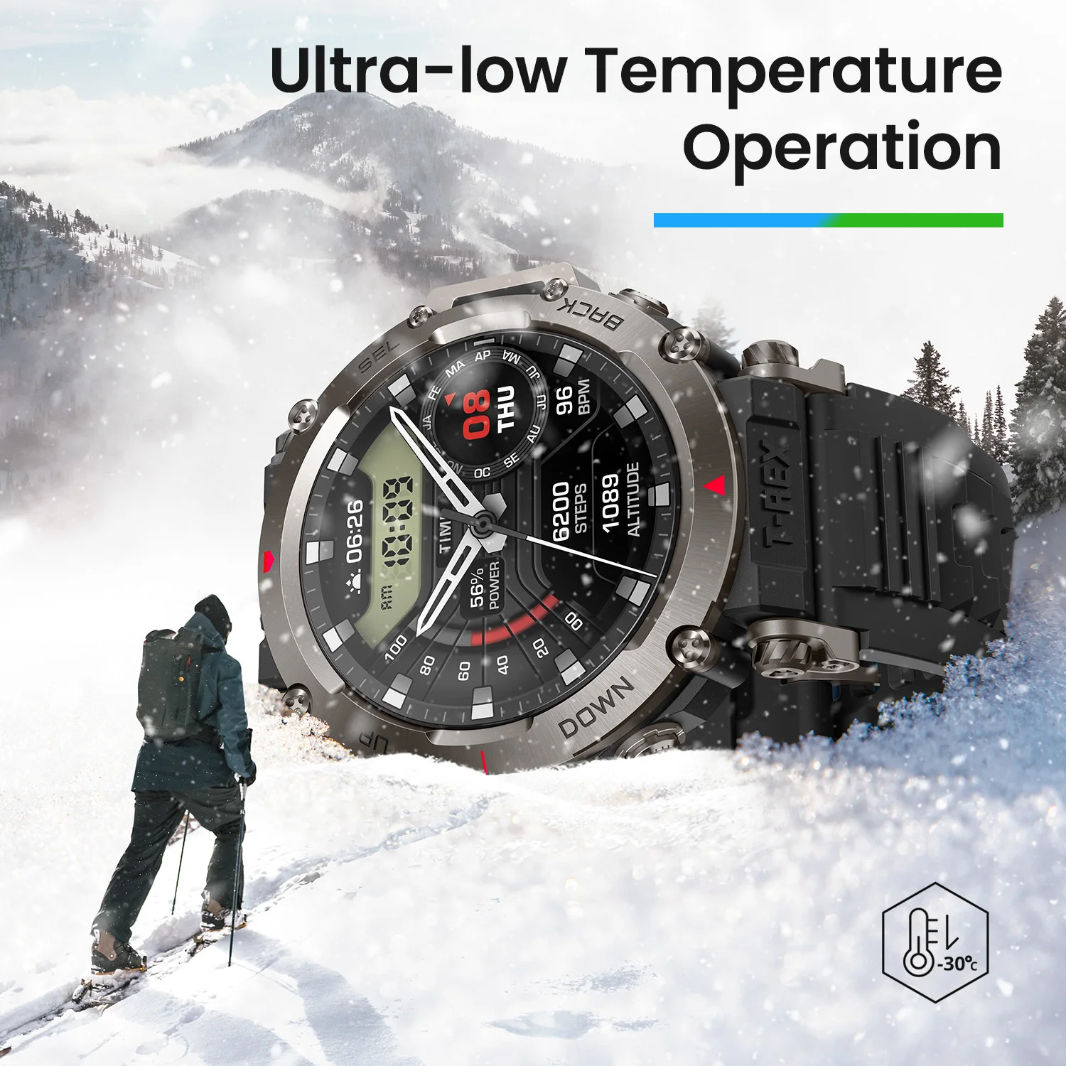 New Amazfit T-Rex Ultra 47mm Smart Watch Rugged Outdoor Military-grade 20-day Battery Life Smartwatch For Android IOS Phone 6 New Amazfit T-Rex Ultra 47mm Smart Watch Rugged Outdoor Military-grade 20-day Battery Life Smartwatch For Android IOS Phone 6