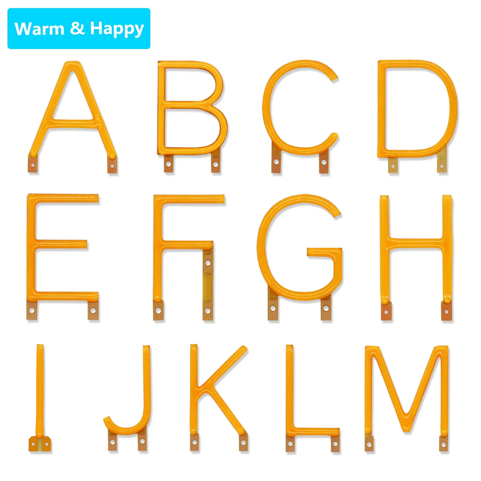 

LED filament letter Min English ABCDEFGHIJKLM DC3V LED COB LED Party Wedding Interior Decoration Lighting Accessories DIY
