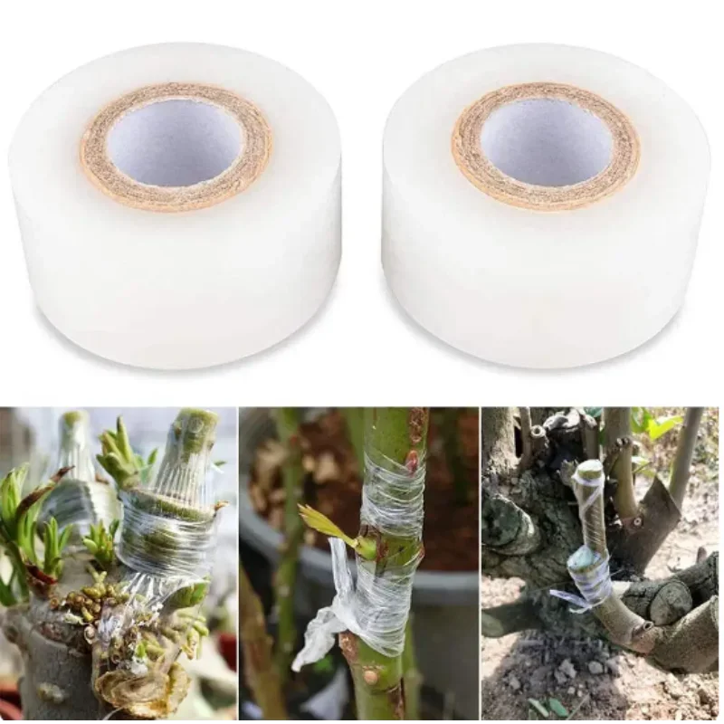 Grafting Tape 3/4cmPE Self-adhesive Garden Tree Plants Seedlings Vine Tomato Stretchable Width