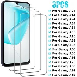 3 - Pack Universal Tempered Glass Screen Protector - 3PCS Glass (For A13 4G or 5G)
