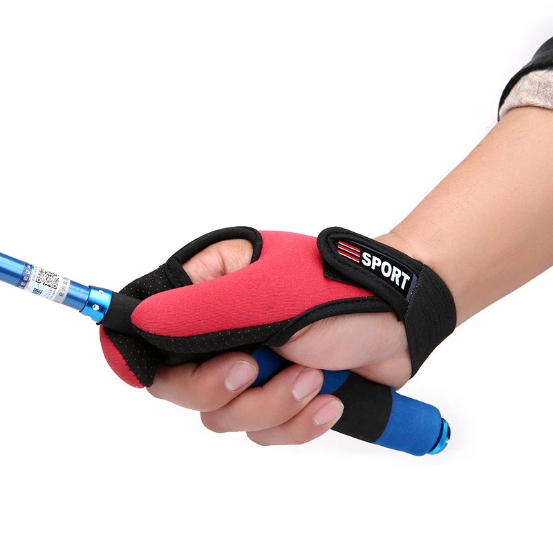 Neoprene Fishing Gloves Finger Protector for Men Women Anti Slip Fishing  Gloves Elastic Band Glove Fishing Accessories