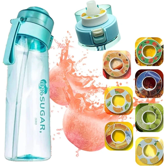 Air Up Water Bottle With Flavor Pods,650ml Flavouring Water Bottle With 1  Flavor Pods Included, Flip Lid, Carry Strap, Leakproof - Water Bottles -  AliExpress