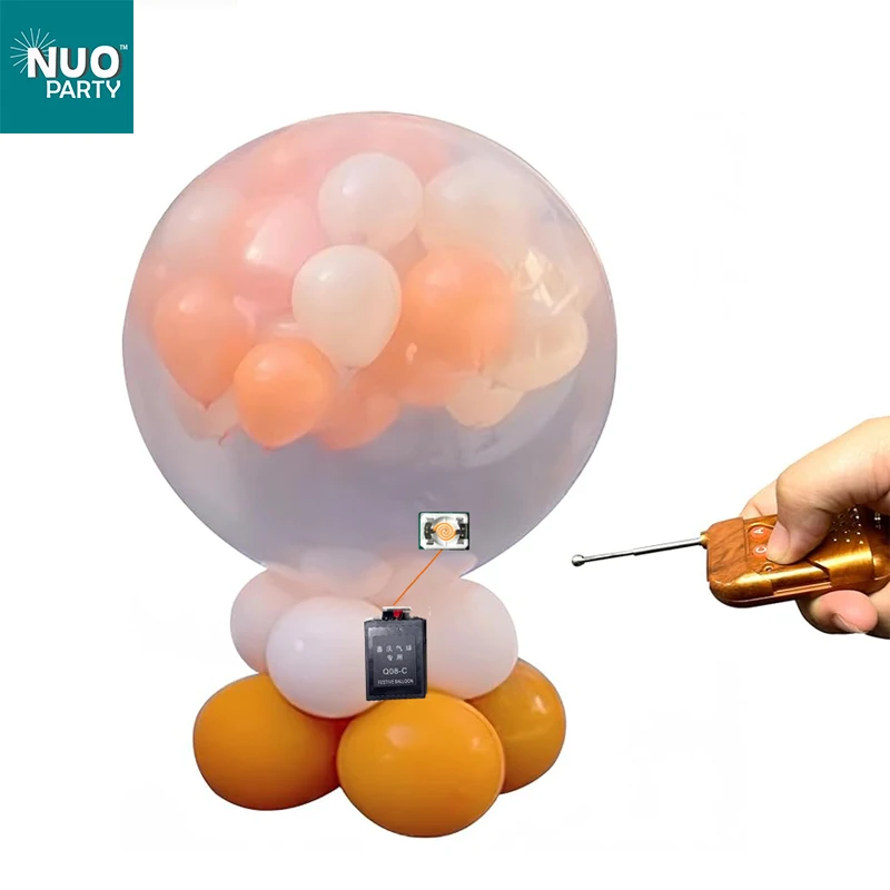 Remote control balloon Blaster Machine With Ci9 and Balloon
