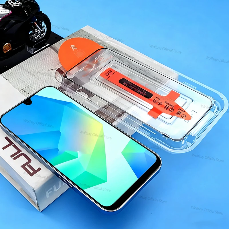 Premium Dust-Free Easy Install Tempered Glass Screen Protector – Full Glue Design