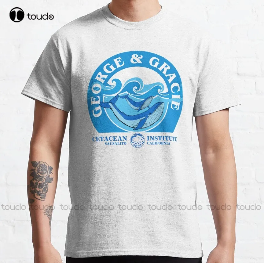 George And Gracie (Istituto Di Cetacean): Ispirato A Star Home Classic T-Shirt Mens Golf Shirt Custom Aldult Teen Unisex Xs-5Xl