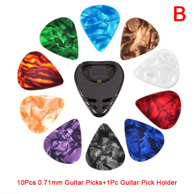 Guitar Picks 1PC Thickness 0.46mm/0.71mm/0.96mm Electric Smooth Bass Acoustic Accessories