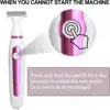 6 In 1 Electric Epilator Hair Shaver Trimmer Painless Cordless Razor For Eyebrow Bikini Leg Underarm Facial Hair Removal Clipper 3