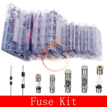 12V-250V Slow Fast Glass Fuse With Lead Wire Mix kit 0.1A 0.25A 0.5A 1A 2A 2.5A 3A 3.15A 4A 5A 6A 6.3A 8A 10A 15A 16A 20A 30A 1