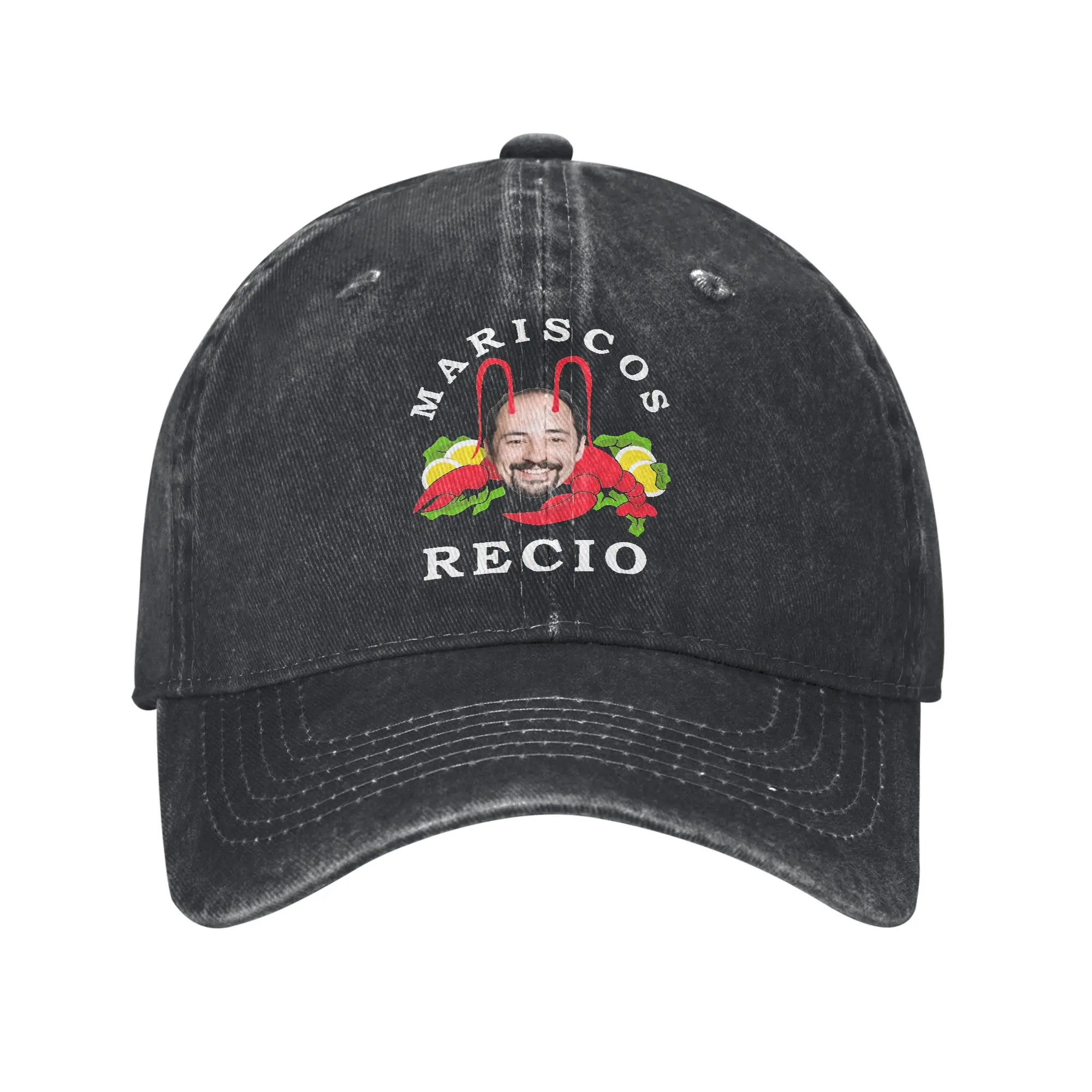 Antonio Recio Washed Baseball Cap Fashion Sun Trucker Hat Sommer Unisex Herren Baseball Caps zum Wandern und Angeln
