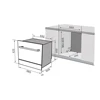 CE Wholesale Household Built-in Dish Washing Machine Automatic Smart Dish Washer 8 Sets Dishwasher For Kitchen 6