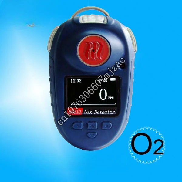 

Industrial pocket o2 oxygen gas detector