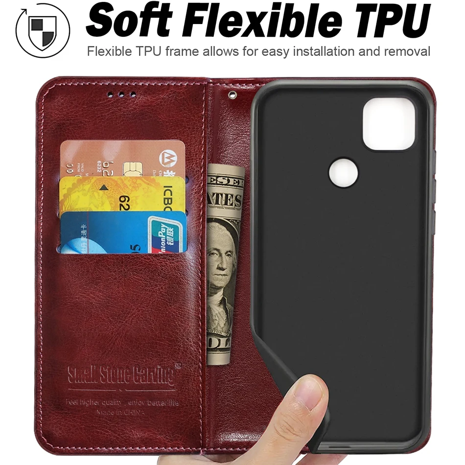 Xiaomi Redmi 9C Case Flip Leather Wallet cover For Xiaomi Redmi 9C NFC Coque Fundas phone case