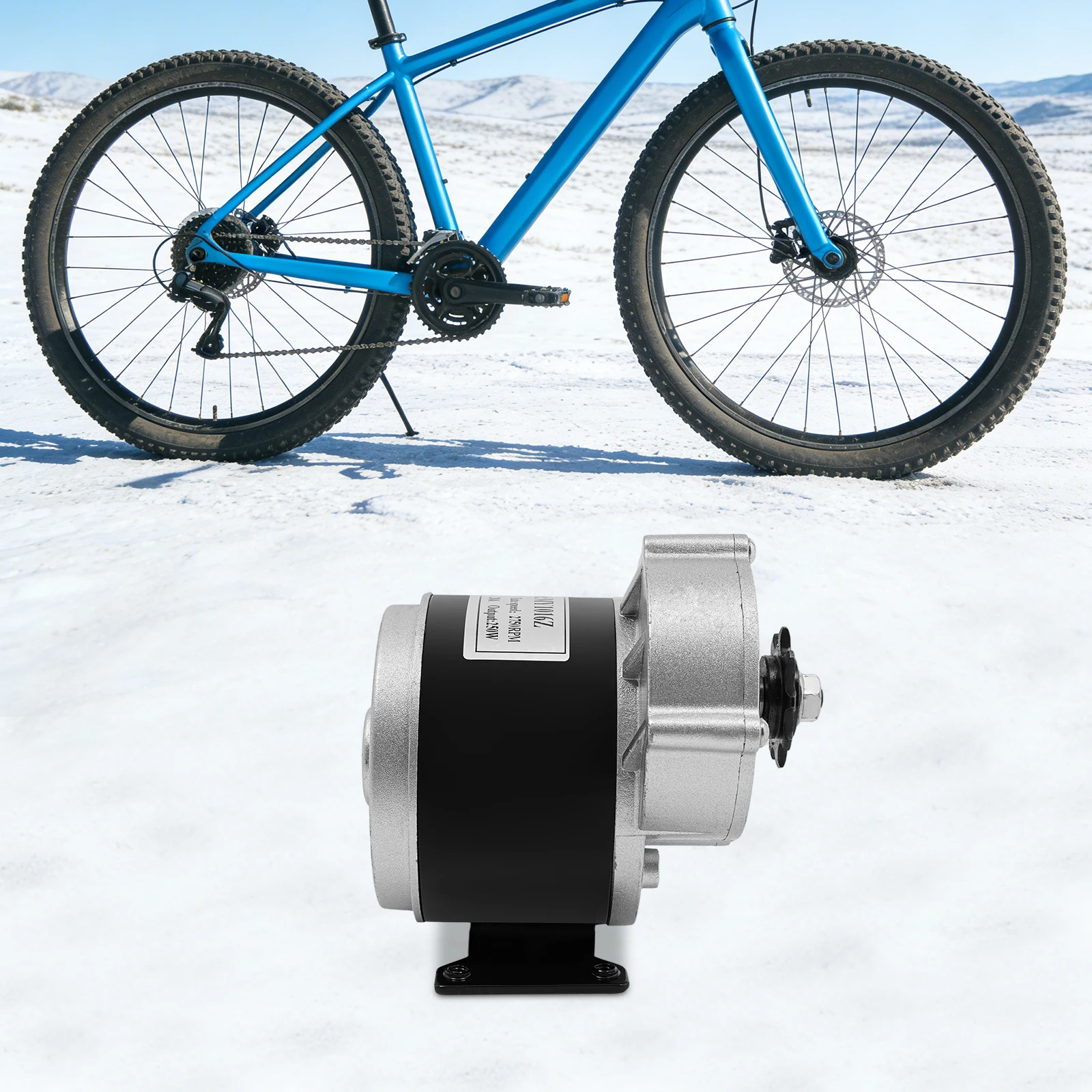 250W Getriebe-Reduktionsmotor für Elektrofahrräder, Bürstenmotor mit 2750 U/min, 100 kg Tragfähigkeit für Mopeds/Fahrräder – Detail 6