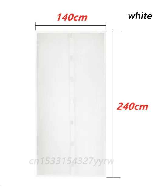 White 140x240cm