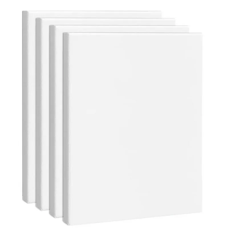 Telaio per Dipinti ad Olio, Telaio per Tela per Studenti d'Arte, Telaio per Dipinti ad Olio in Tessuto di Cotone, Blocco da Disegno Fai-da-Te in Acrilico