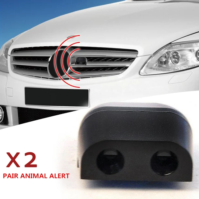 2PCS Automotive Car Deer Whistles Animal Alert Warning Whistles