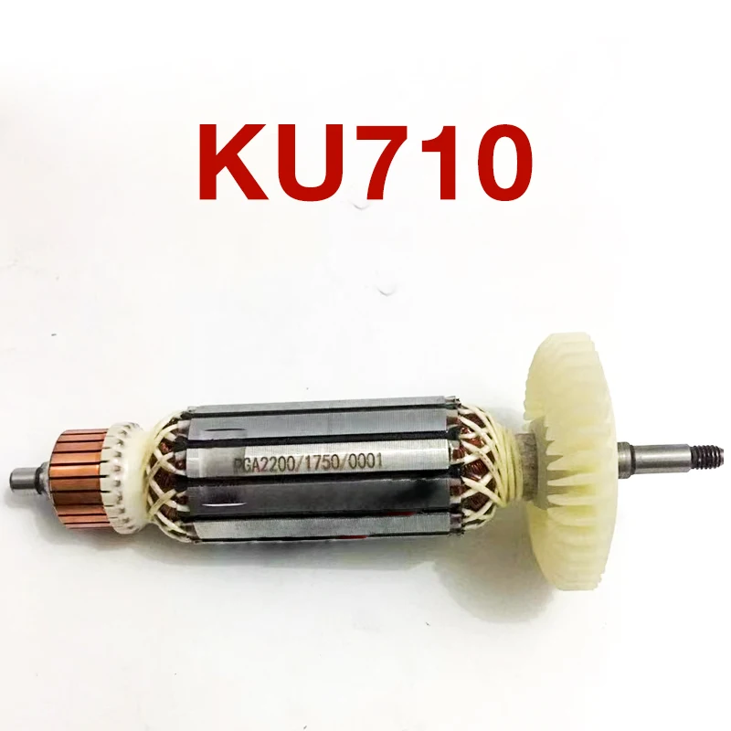 KU710 Armature Stator Accessories for WORX for kress KU710 Angle Grinder Armature Rotor Anchor Stator Coil Replacement