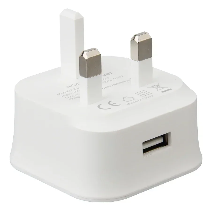 

Универсальное сетевое зарядное устройство USB с 3 контактами, 10 шт., вилка стандарта Великобритании, 5 В, 2 А, быстрое зарядное устройство для путешествий, адаптер зарядного устройства для iPhone, Samsung, Huawei
