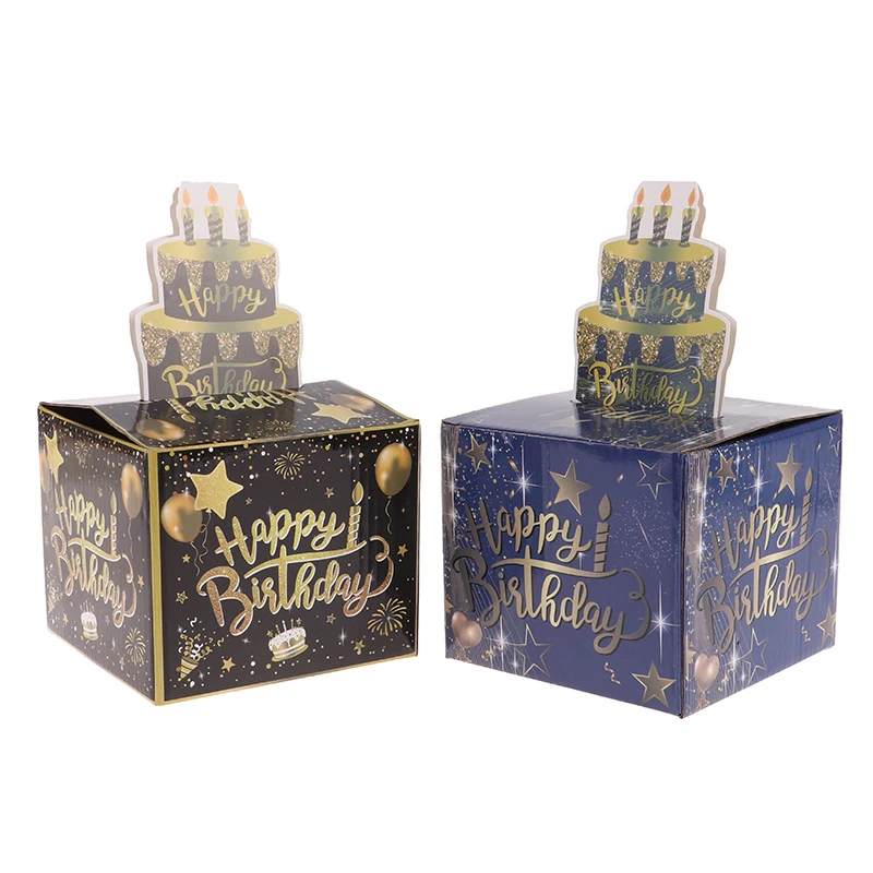 Geburtstagsspardose für Bargeld mit herausziehbarer Happy Birthday Day-Karte, Geld-Geschenkbox, Geburtstagsatmosphäre, Dekoration, Requisite, Ausziehungsbox – Detail 8