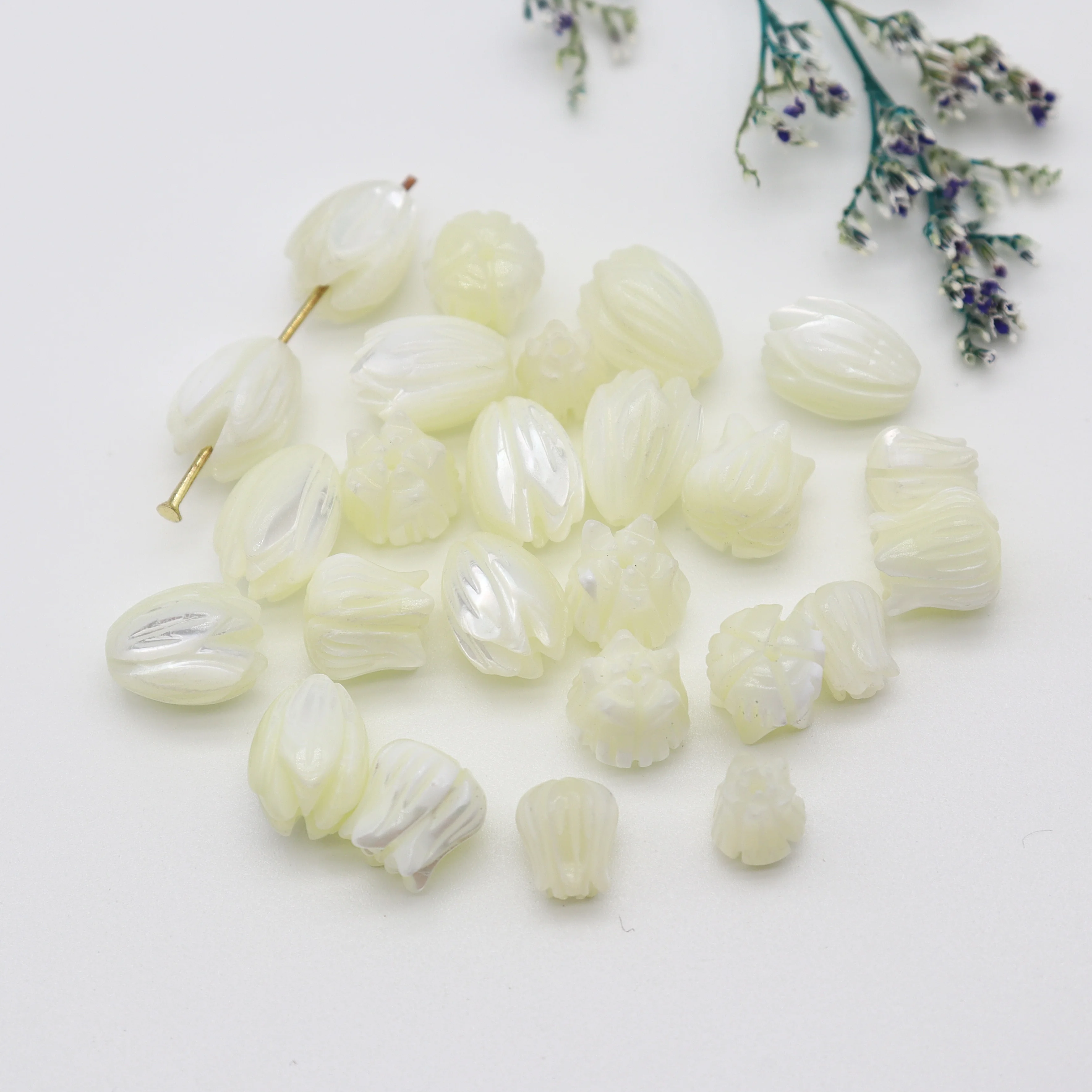 

tural MOP Seawater Shell Beads Fish Shaped For Jewelry Making DIY Necklace Earring Bracelet Pendant Handmade Accessories