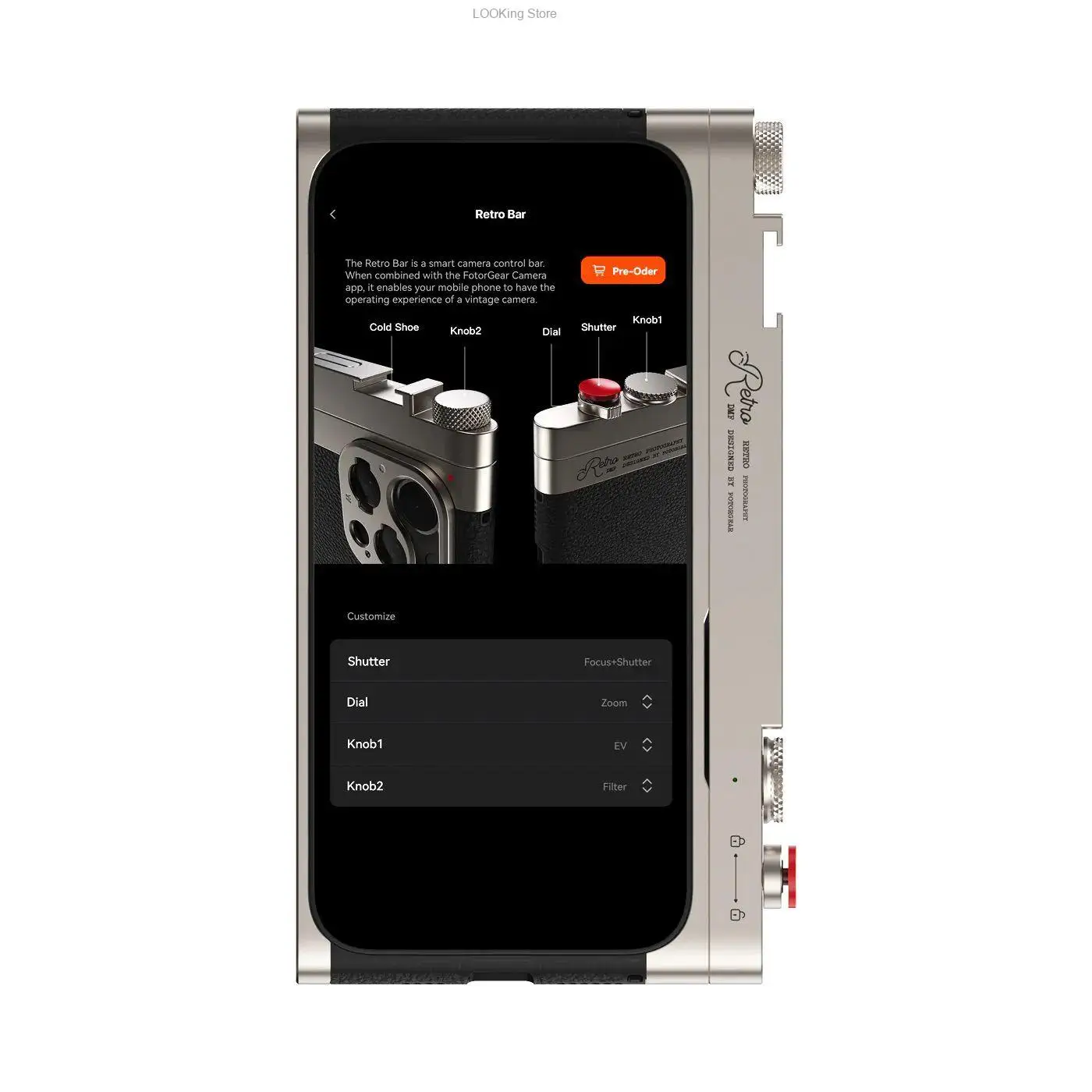 Fotogear Retro Case iPhone15promax用 Retro case for iPhone 15/16