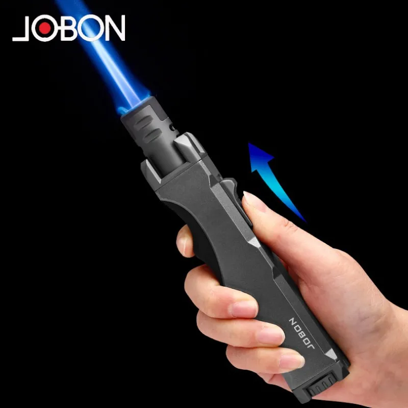 JOBONOutdoorCampingMetalButaneGasLighterBlueFlameTorchTurboJet360UseSprayGun.jpg
